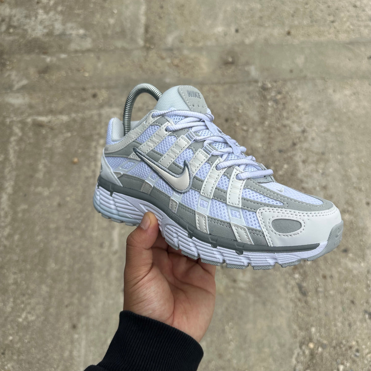 Nike P-6000 Mtlc Summit White White Pure Platinum Women's Trainers