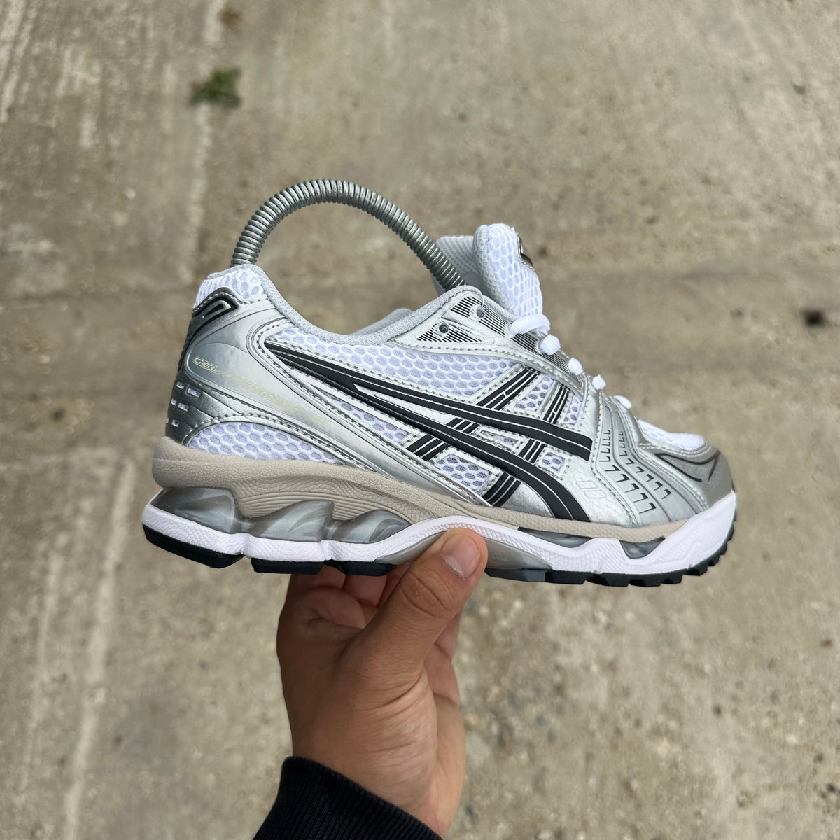 ASICS Gel-Kayano 14 White Graphite Grey Women's Trainers