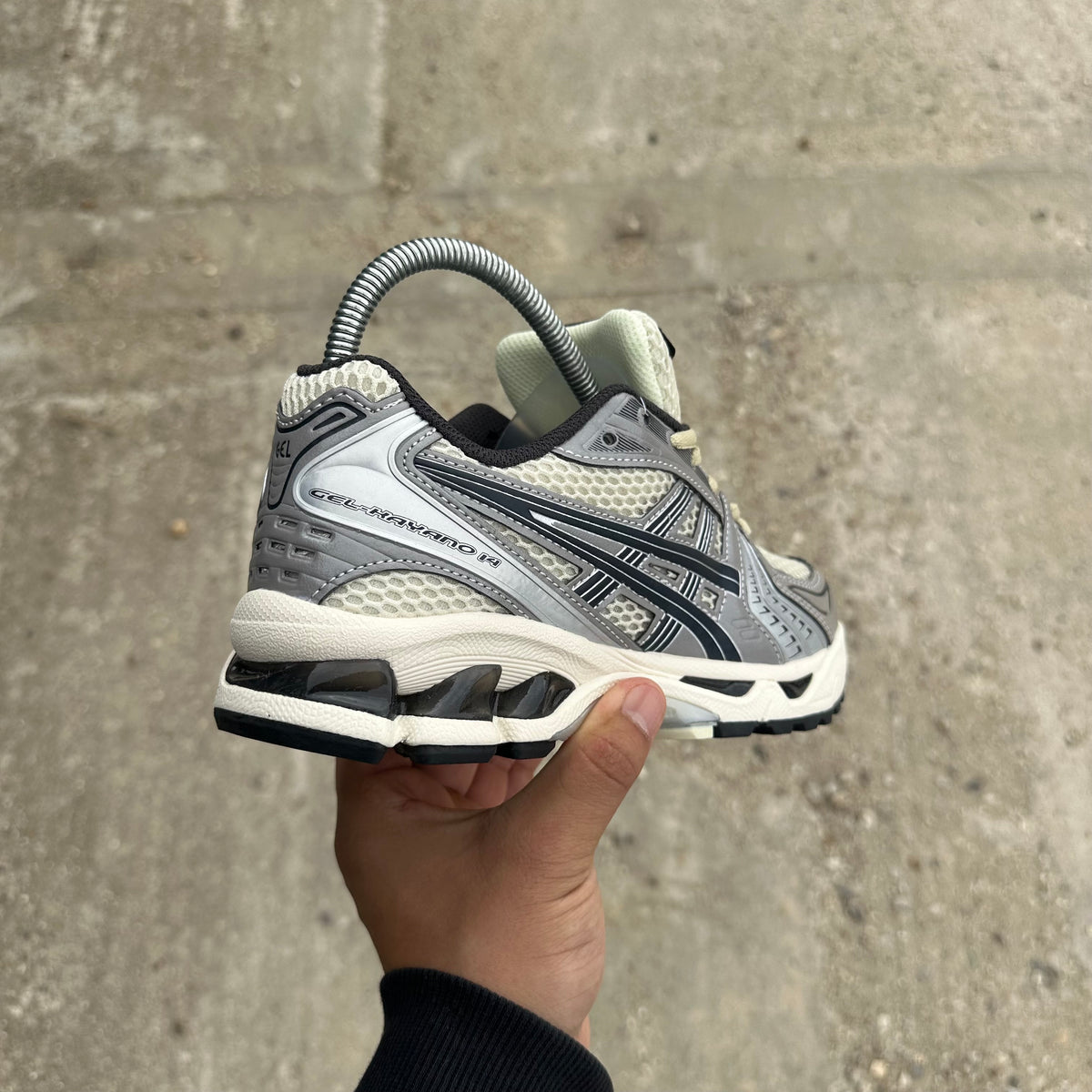 ASICS Gel-Kayano 14 Oster Grey Women's Trainers