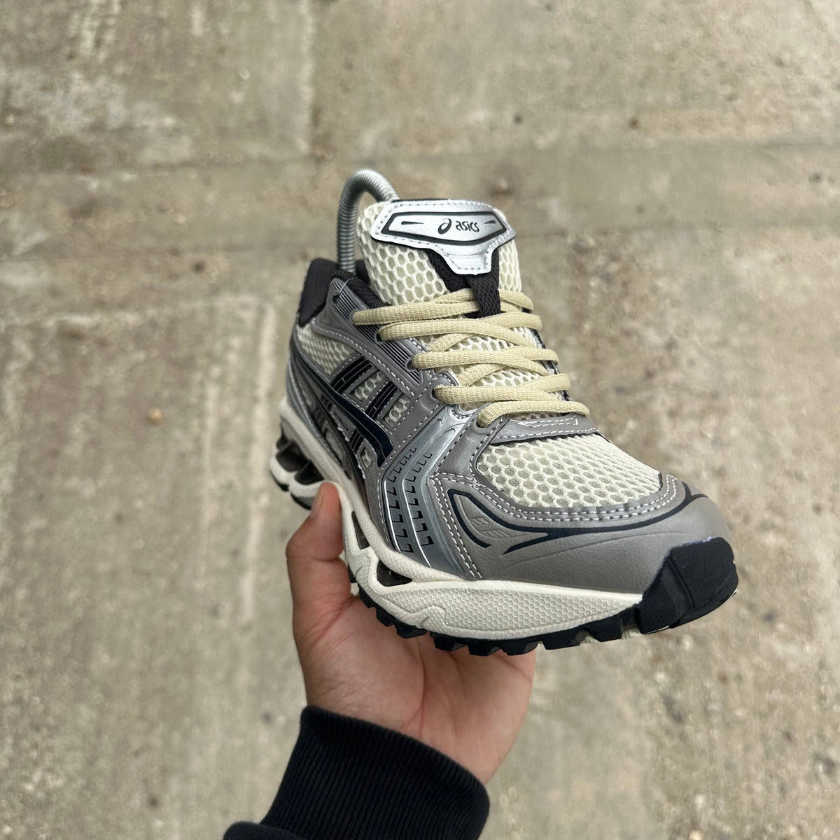 ASICS Gel-Kayano 14 Oster Grey Women's Trainers