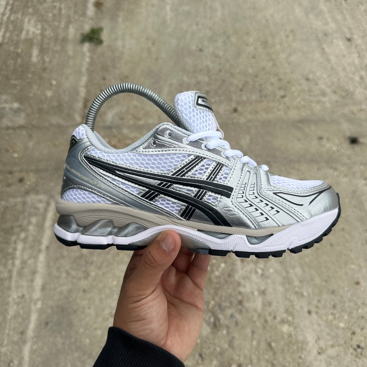 ASICS Gel-Kayano 14 White Graphite Grey Women's Trainers