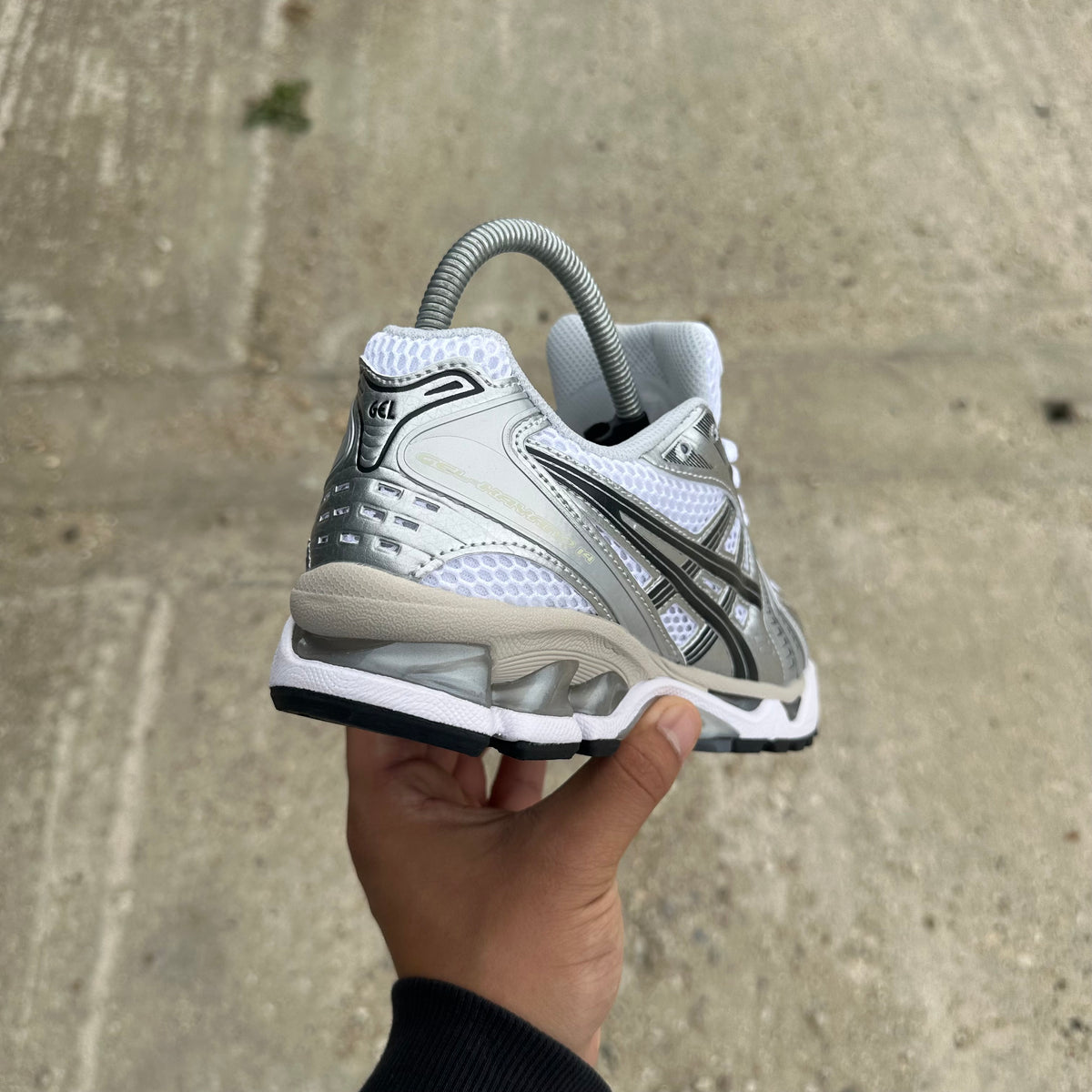 ASICS Gel-Kayano 14 White Graphite Grey Women's Trainers