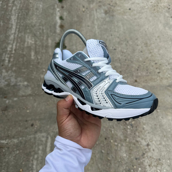 ASICS Gel-Kayano 14 White Fjord Grey Women's Trainers