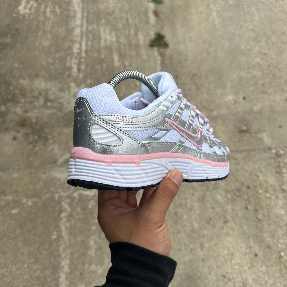 Nike P-6000 White Elemental Pink Women's Trainers