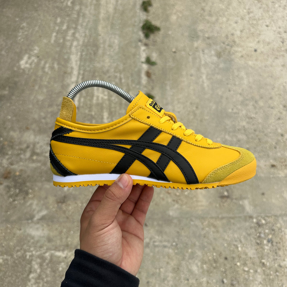 Onitsuka Tiger MEXICO 66 YELLOW/BLACK Womens Trainers