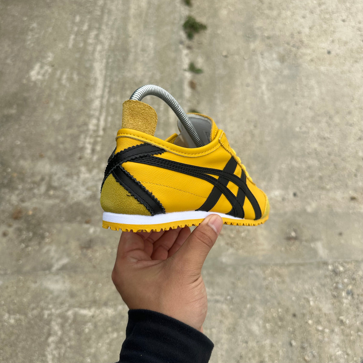 Onitsuka Tiger MEXICO 66 YELLOW/BLACK Womens Trainers