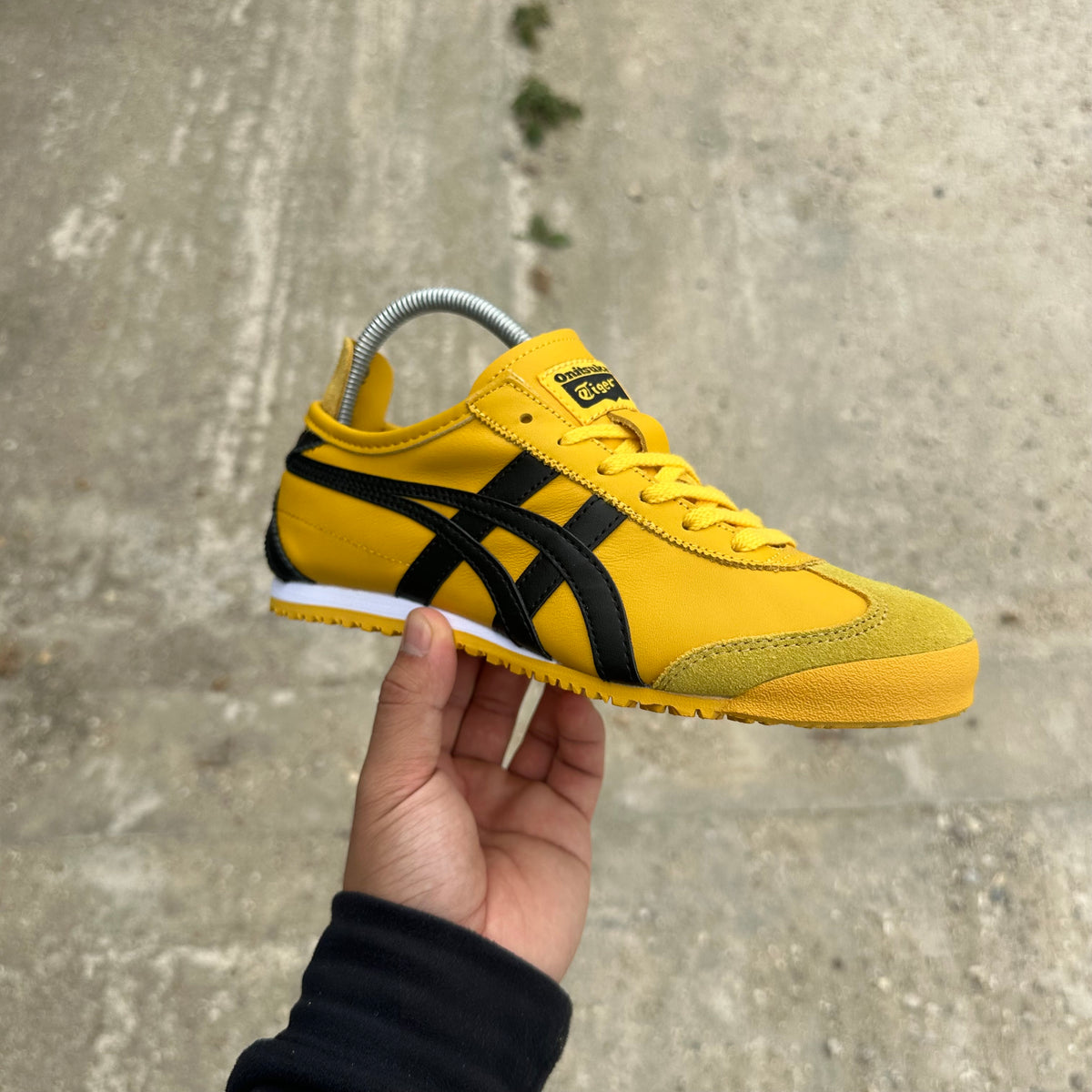 Onitsuka Tiger MEXICO 66 YELLOW/BLACK Womens Trainers