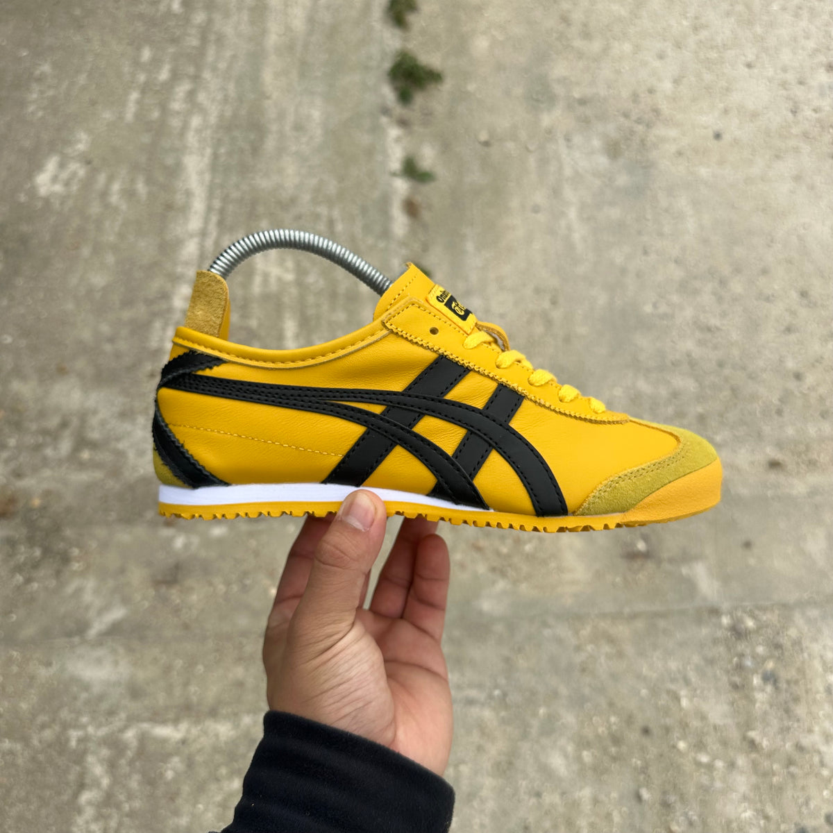 Onitsuka Tiger MEXICO 66 YELLOW/BLACK Womens Trainers